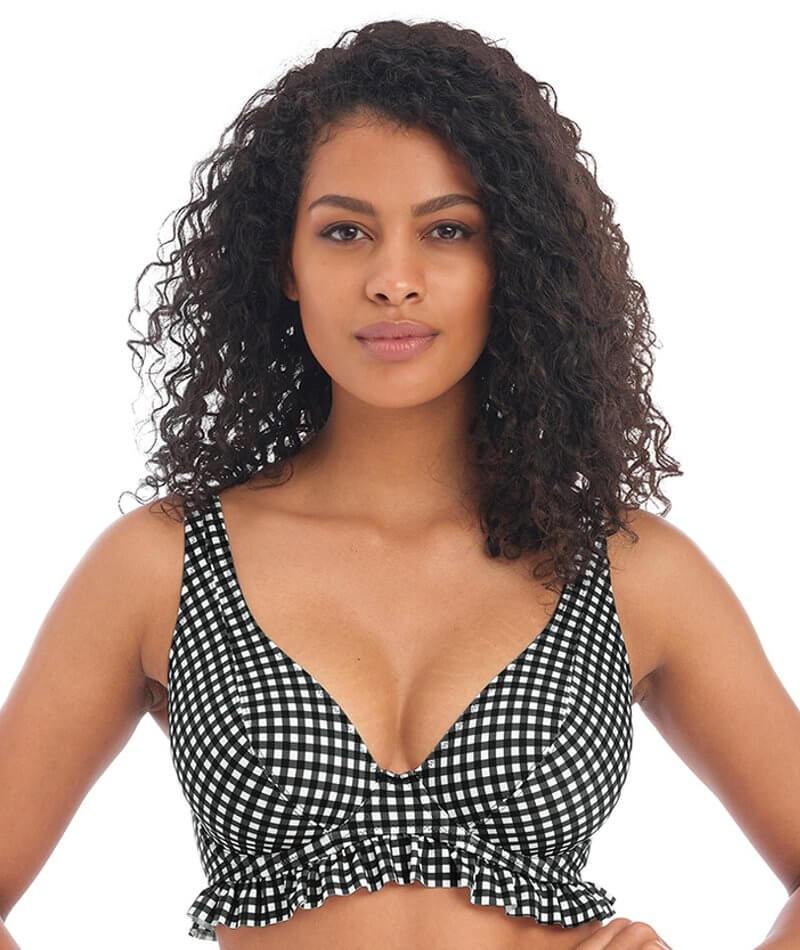 Freya Swim Check In Underwired High Apex Bikini Top - Monochrome Swim 6D Monochrome